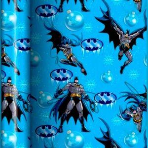 DC COMICS BATMAN CHRISTMAS GIFT WRAP